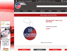 Tablet Screenshot of boutique.routiers.com
